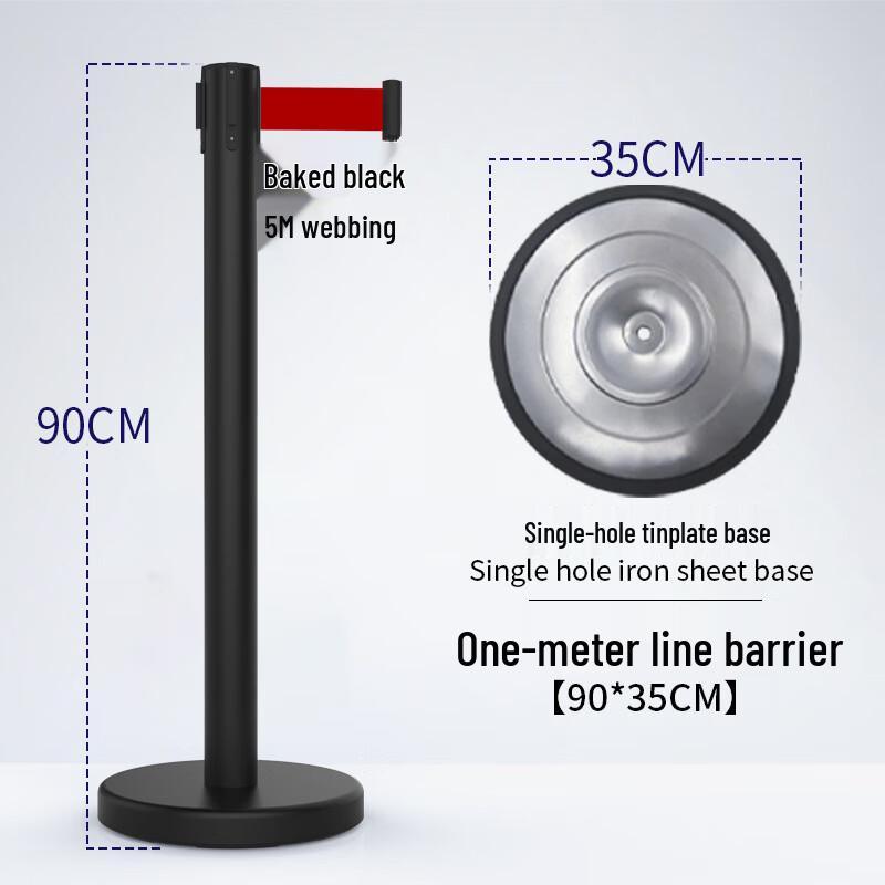 Li Lang Stainless Steel Stanchion with Ret retractable Belt