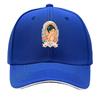 Retro Glam Portrait Bloom Emblem Hip Hop Hat Fashion Outdoor Sports Sandwich Baseball Cap