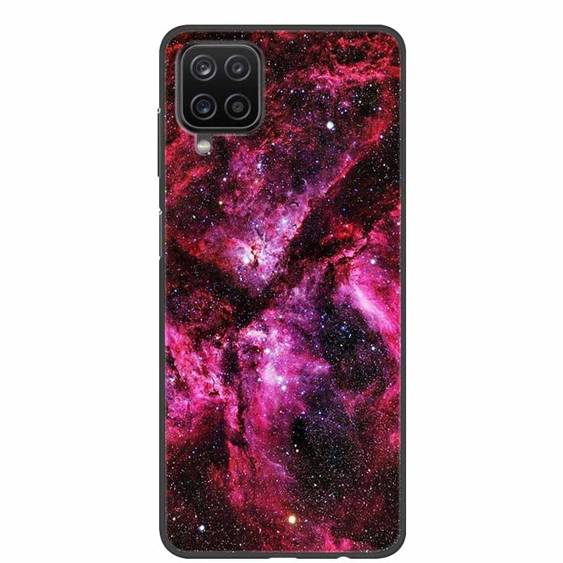 For Samsung A12 Case Marble Soft Silicone Back Case for Samsung Galaxy A12 GalaxyA12 Nacho A 12 SM-A125 Phone Cover Coque Fundas