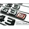 ECLD4 Car Trunk Words Logo Badge Emblem Decals Sticker For Mercedes Benz G Class G65 G55 G63 G350 G400 G500 G350d 4X4 W463 W464
