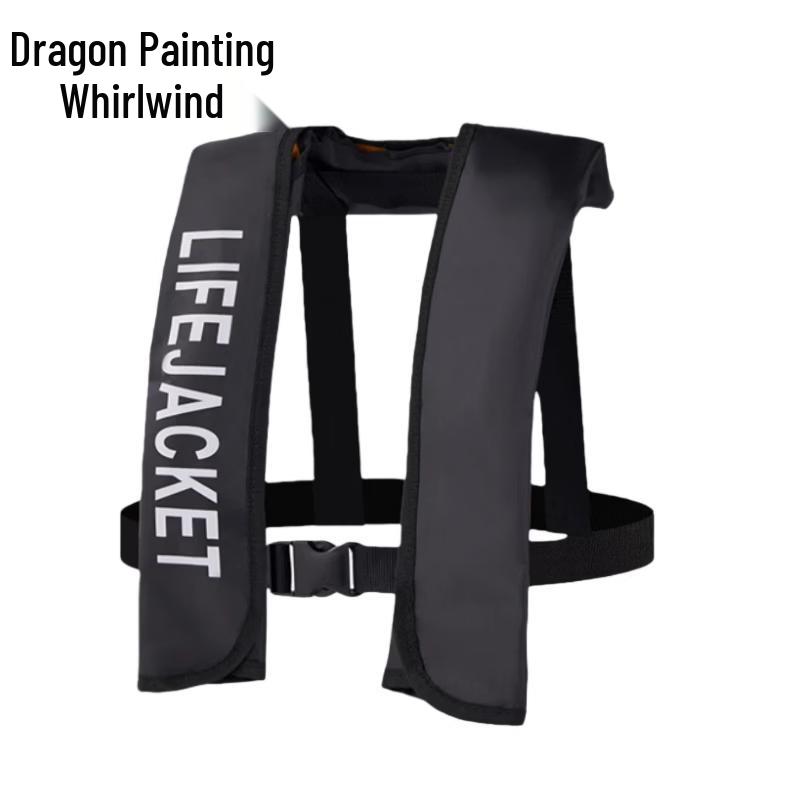 

Longhuixuan Outdoor Portable Inflatable Life Vest Manual Inflation