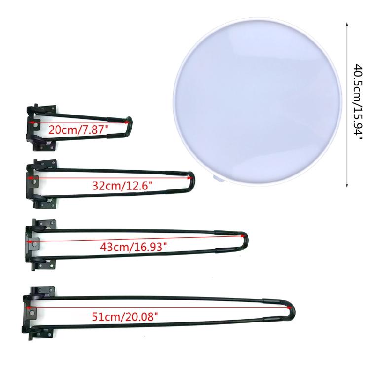 DIY Kristall Epoxy Große Tischform mit Tischfuß Harz Gießform für Dekoration