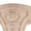 4pcs European Style Solid Wood Carved Furniture Foot Legs TV Cabinet Seat Feets Vintage Home Decor Decoration Accessories