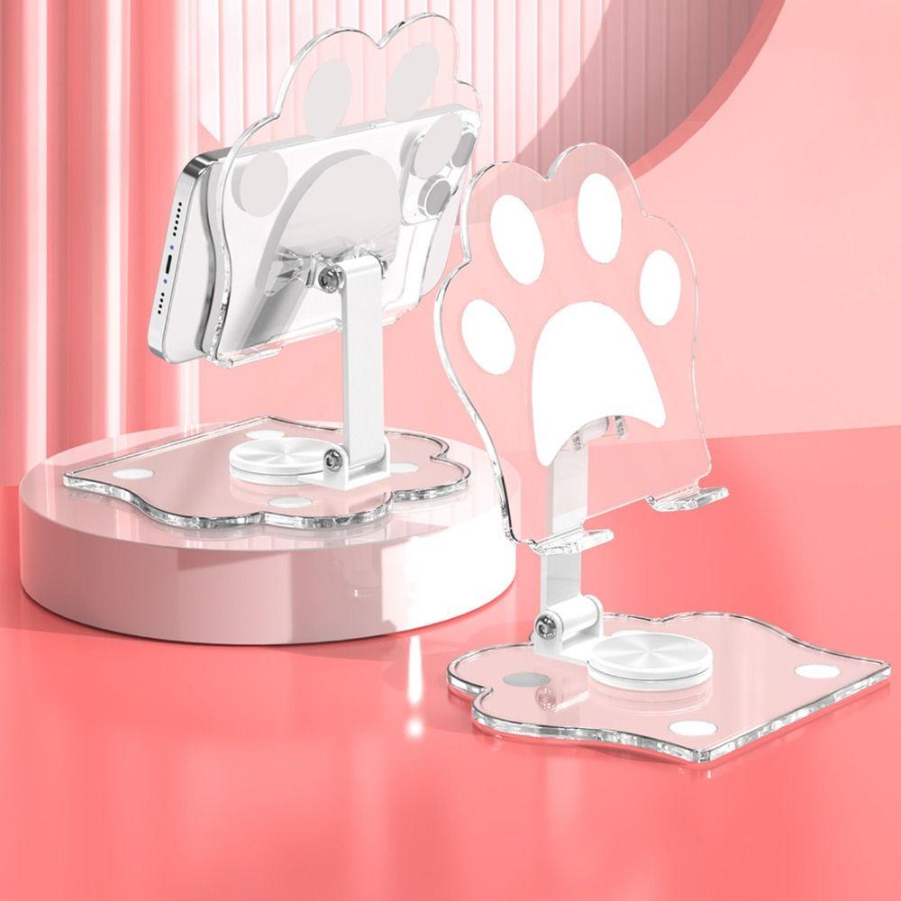 Desk Support Mobile Phone Bracket Cat Claw Cellphone Stand Mobile Phone Holder  Dormitory/Travel