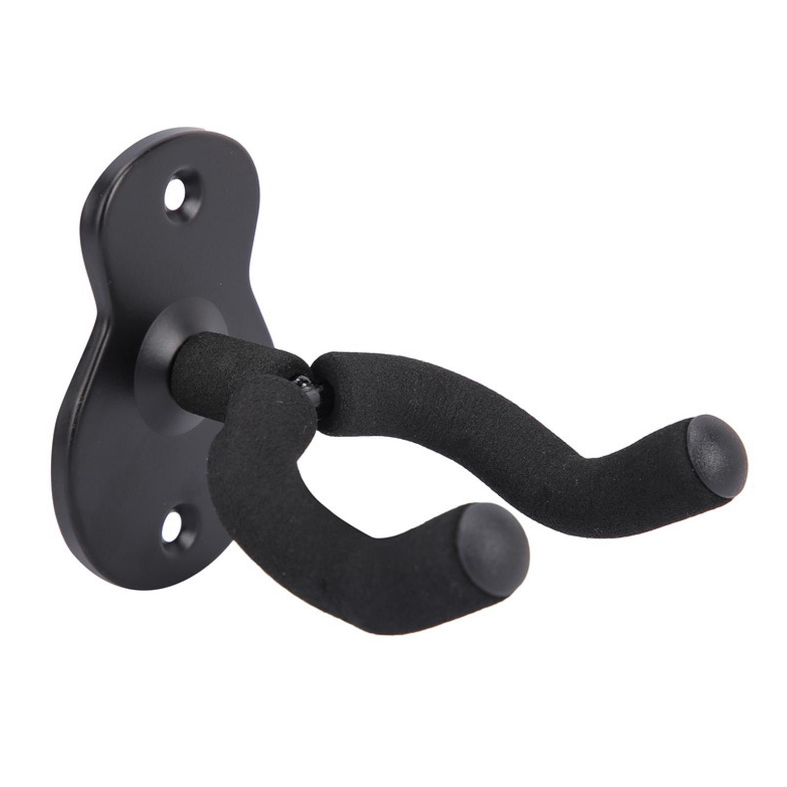 

Guitar Wall Mount Hanger, Guitar Ukuleles Hanger Wall Hook Holder Stand for Guitar Ukuleles Guitar Wall Hanger Bracket чёрный