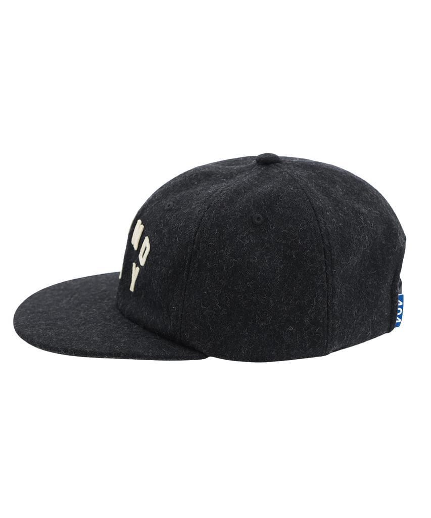 Nonpaundeu Pound Day Wool Ball Cap [Charcoal Grey]