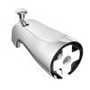 Convenient Pull Down Bathtub Spout Bathtub Diverter Temperature Control Tub Fixture Easy Water Flow Adjustment Alloy