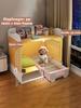 Indoor Small Teddy Dog Cage Toilet Bichon Dog Houses Bed Anti Jailbreak Household Puppy Villa Integrated Breathable Pet Kennel