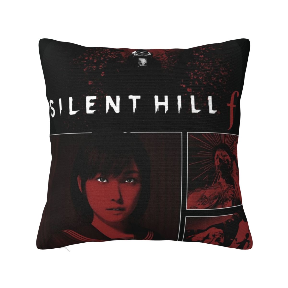 

Pillow Cover Silent Hill F Game Hinako Printed Cushion Cover Kawaii Pillow Case For Sofa Bedroom Home Decor Pillowcases 12x12Inch