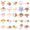 50 Cute Honey Bunny Graffiti Stickers for Phones & Stationery - Cartoon Dessert Bunny Design (50 Sheets)