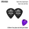 Six-Pack Dunlop Jazz3 Small Frosted Turtle Wood Guitar Picks