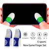 5Pairs Mobile Game Fingertip Gloves Sweatproof Anti-slip Touch Screen Finger Sleeve Breathable Gaming Fingertip Cover For Player