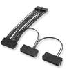 ATX 24Pin 1-to-2 1-to-3 1-to-4 PSU Splitter & Dual Power Sync Starter Extender Cable for PC GPU Workstation Car GPS Camera