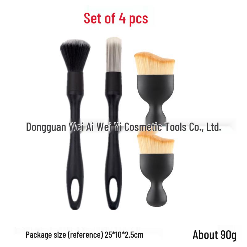 Soft Detail Car Vent & Gap Cleaning Brush Set