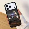 Police Cars Light At Night Mobile Phone Case for IPhone 17 AIR 16pro Max 15 14 13 12 11 Bumper Cover