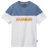 Napapijri Mens Saturnia Geographic Crew Neck T-Shirt