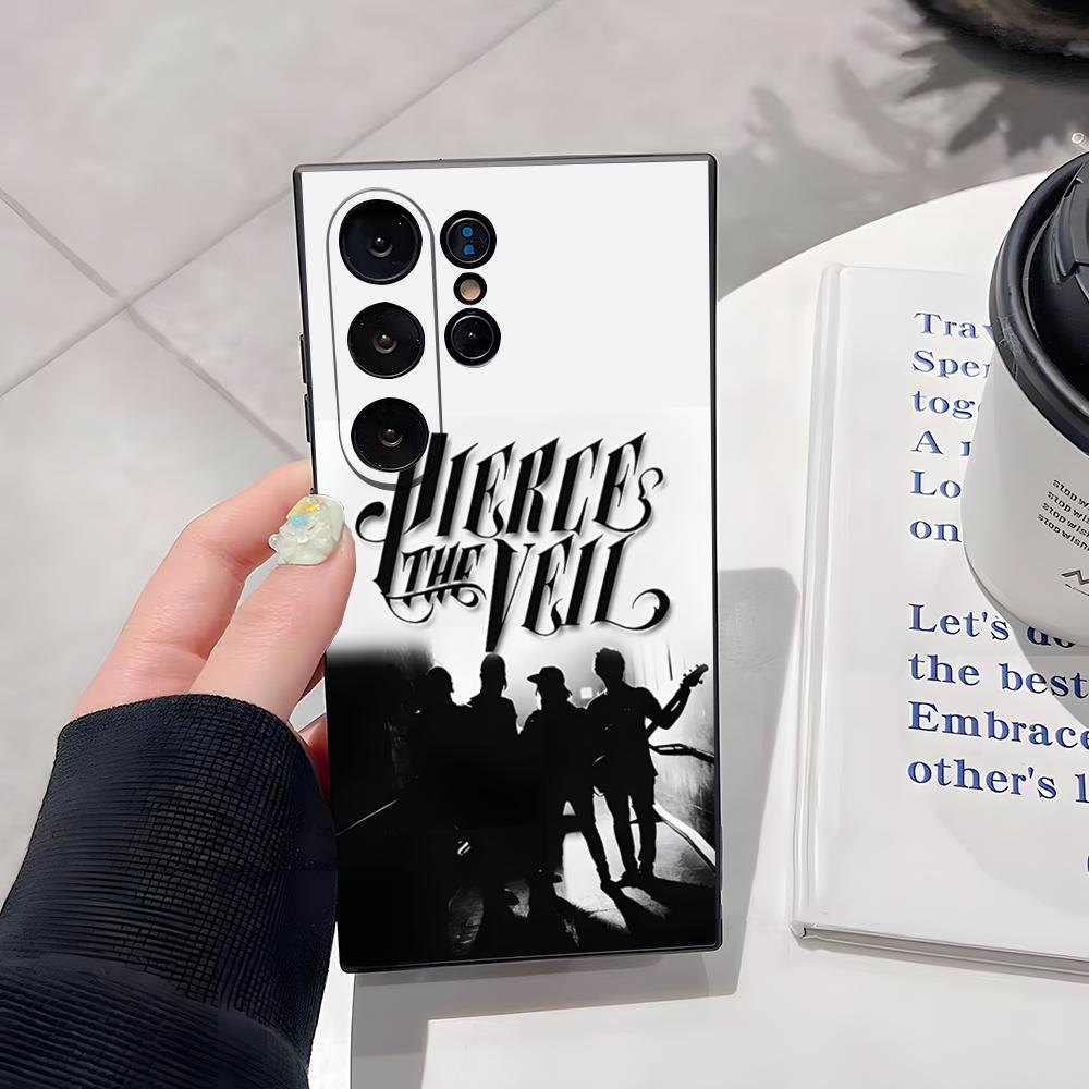 

Pierce The Veil Band Phone Case For Samsung S26 Ultra S25 Edge Ultra S23 S22 S21 S20 Ultra Plus S24 Fe Cover Samsung S25 Plus