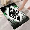 Tapis imprimé logo lumineux du stade de Borussia Mönchengladbach, Tapis de sol antidérapant pour salon, chambre à coucher, décoration intérieure