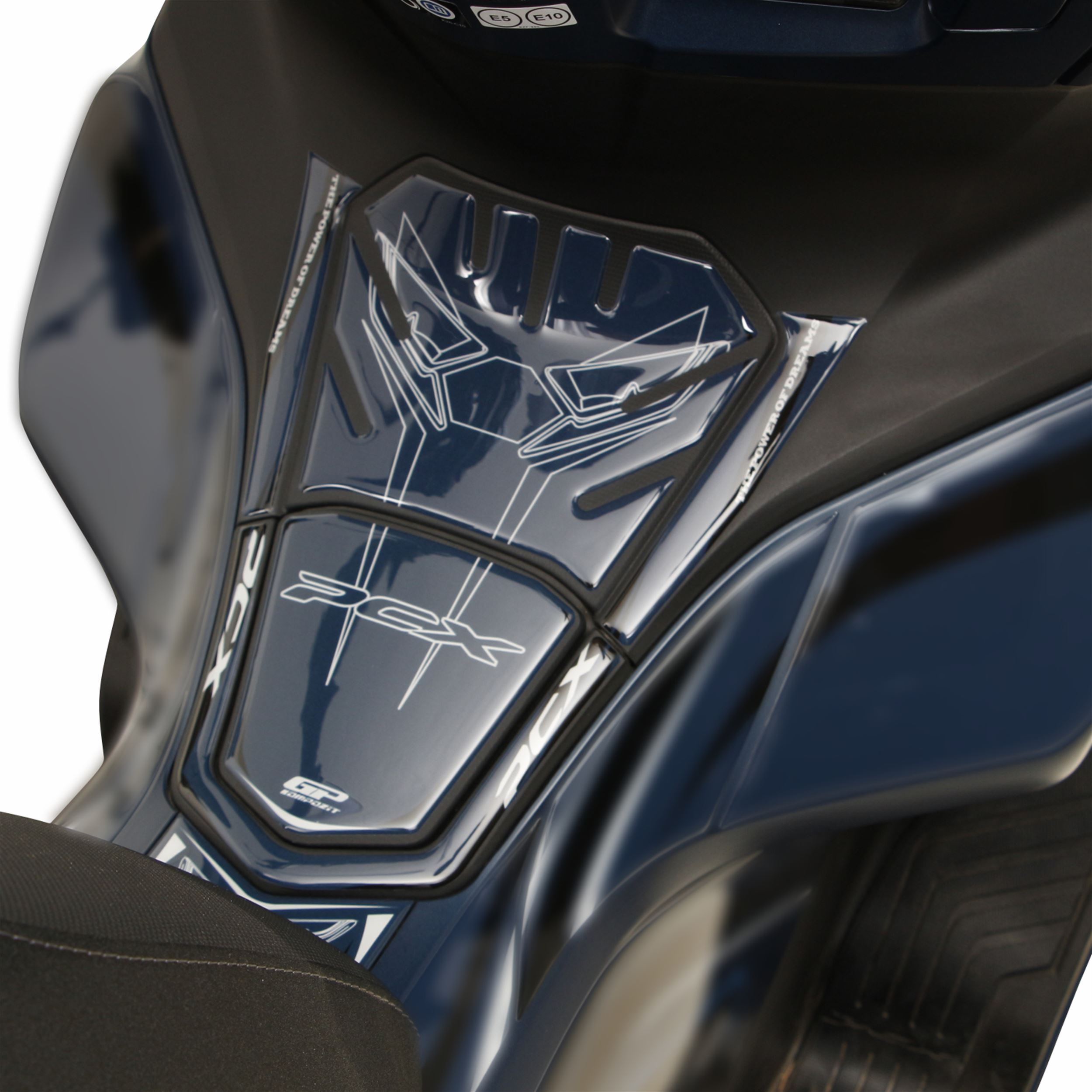 

GP Composite Honda PCX 125 2021-2024 Compatible Tank Pad Blue