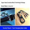 powerful suction cup phone holder*1 + 10-in-1 data cable*1