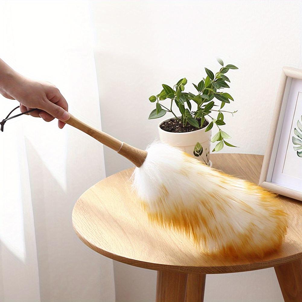 Scalable Wool Duster Household Cleaning Dust Duster Brush Car Cleaning Sweeping Dust Home Use Washable Clean Houseware Tools