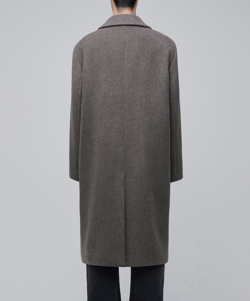 Musinsa Standard Cashmere Blend Oversized Double Coat [Taupe]