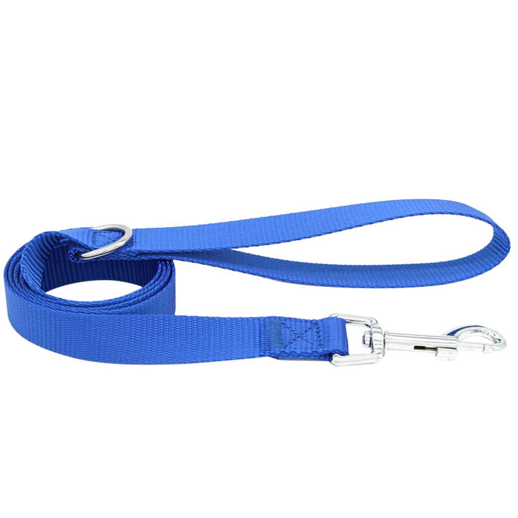 

Pet Walking Leash Outdoor Nylon Walking Rope Strap with Buckle Clip Pet Supplies 1x120cm