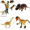 Premium Quality Toy Dinosaur Large Rubber Play Figures Ideal For Kids' Imaginative Play