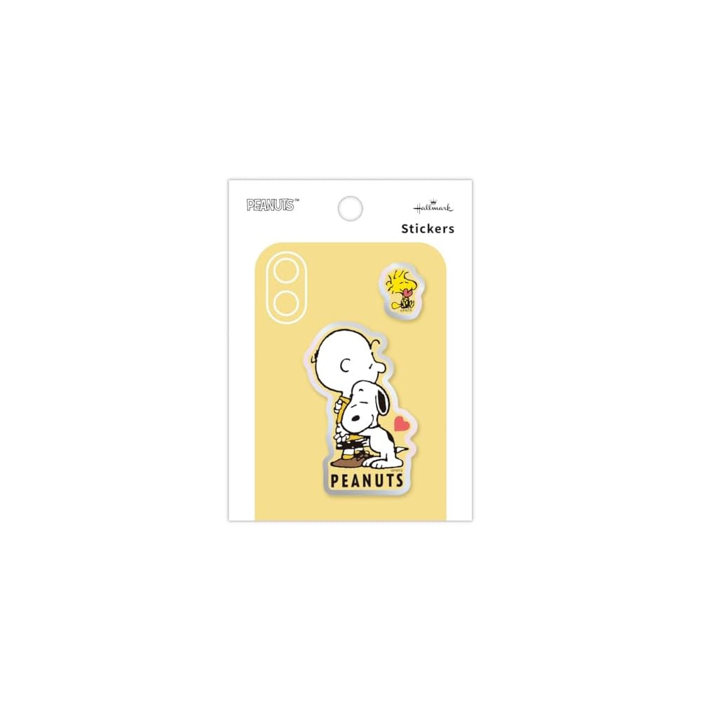 Hallmark Snoopy Charlie Brown Acrylic Seal Sticker 854072