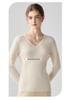 Autumn/Winter Women's V-Neck 100% Pure Cashmere Sweater - Long-Sleeve Knitwear