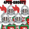 Medieval Military Europe King Soldier Figures Building Blocks Castle Lion Knight Sword Infantry Weapon Warrior Bricks Toys Gifts