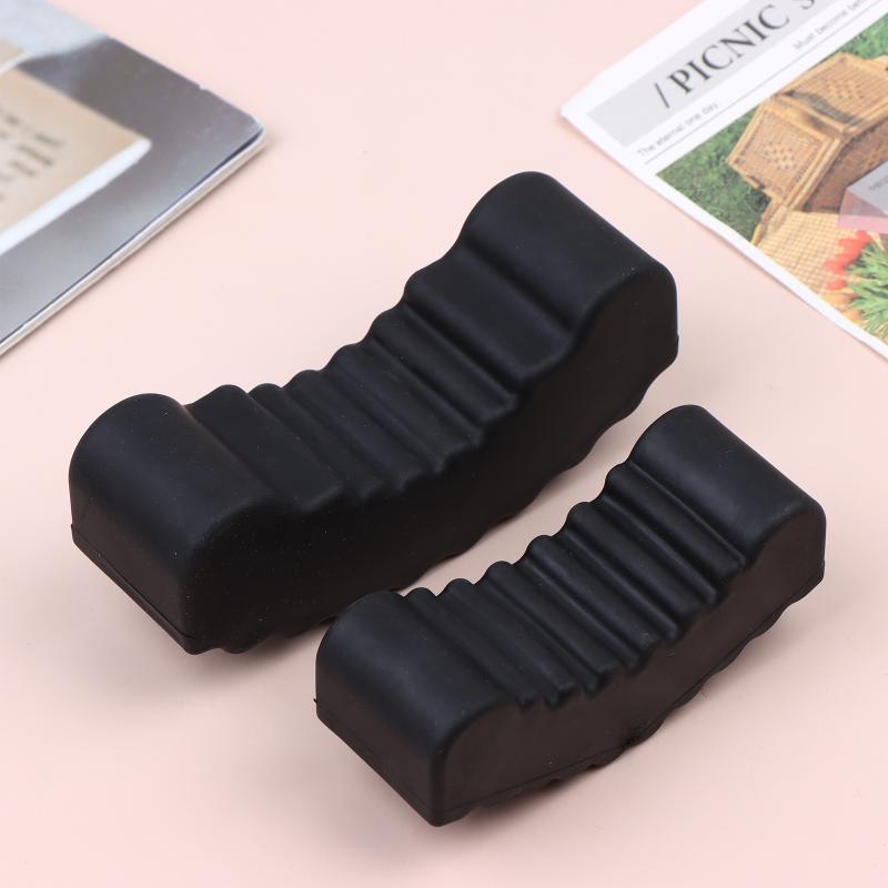 1Pc Car Slotted Lift Jack Stand Rubber Pad Floor Adapter Rail Grip Repair Pads 6Ton Pinch Lifting Universal Tools Frame Safety