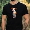 Mens Cow Motif Cotton T Shirt Size XS To 5XL-