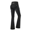 WOSAWE Women's CE-Certified Motorcycle Riding Pants High-Waisted Slim-Fit Athletic Flared Riding Tights