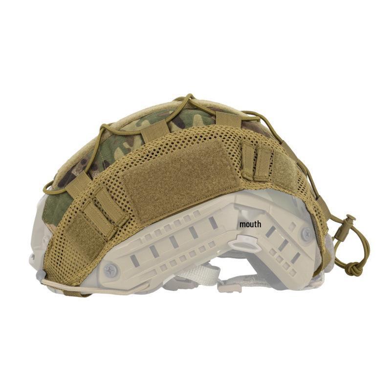 FAST Elastic Camouflage Helmet Cover - Tactical Accessory