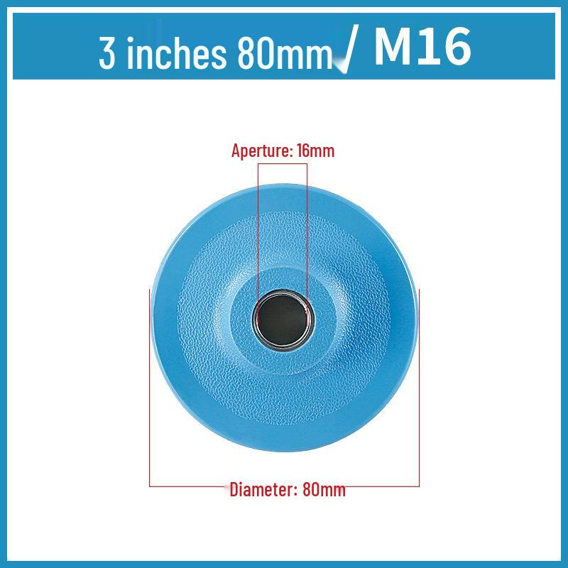 Self-Adhesive Polishing and Backing Pads for Angle Grinder: Wet, Dry, and Stone Options with Connector and Rubber Soft Backing Pad