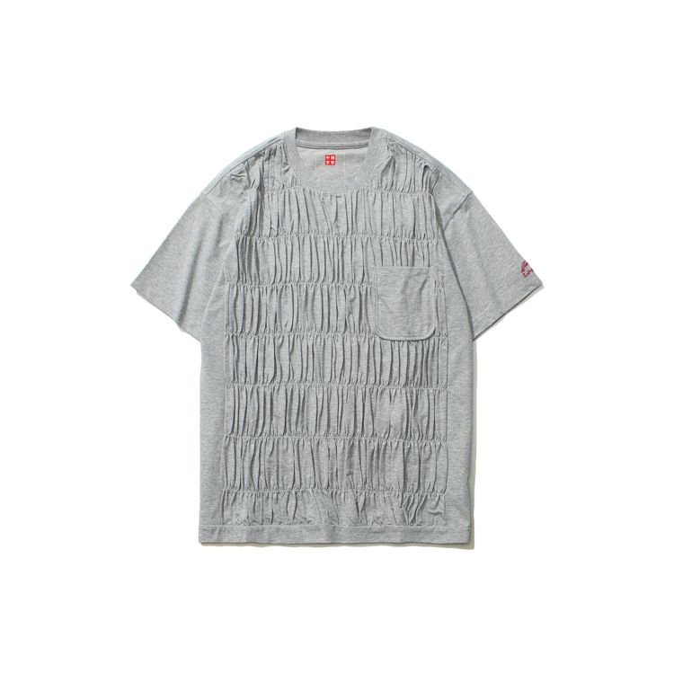 

Li Ning Sports Basketball Series Paris Fashion Week свободная футболка с коротким рукавом мужская серая AHSR371-1 M