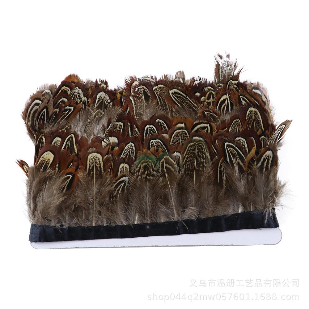Wild Pheasant Cloth Dachang Cloth Stage Shooting Props Colored Pheasant Fur Cloth Cloth Clothing Skirt