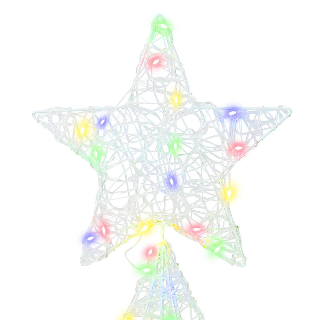 Christmas Tree with 240 Multicolor LEDs 180 Cm Acrylic