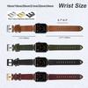 24mm Leather Watch Band for Men and Women, Vintage Handmade Horween Chromexcel Soft Leather Watch Strap Replacement