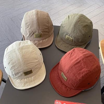 Quick-drying, Breathable Short-brimmed Baseball Cap, Workwear-friendly, Versatile, Soft-top Hip-hop Baseball Cap