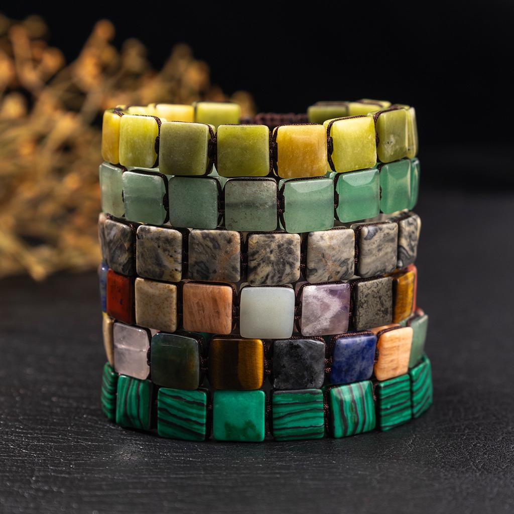 Crystal bracelet, natural amethyst bead, bracelet, natural stone, adjustable wristband,Christmas gift, Valentine's Day gift, girlfriend gift