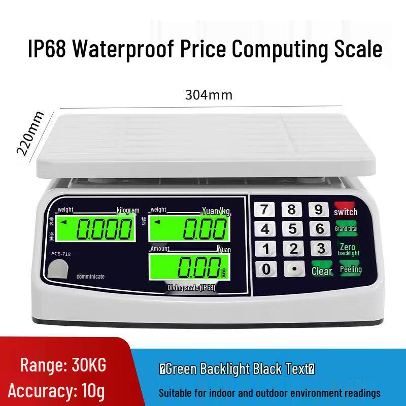 

Haozhan 30kg Waterproof Digital Industrial Scale