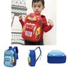 Kids Car Themed School Backpack Eva Material With Breathable Straps For Preschool And Elementary Education
