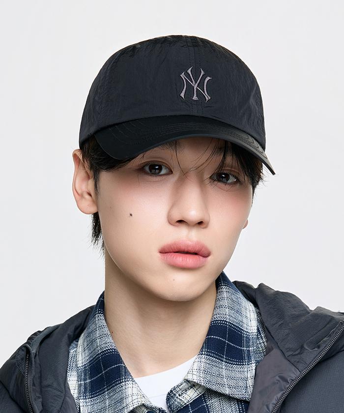Emelbi Gorpcore Lightweight Nylon Unstructured Ball Cap Ny (Black)