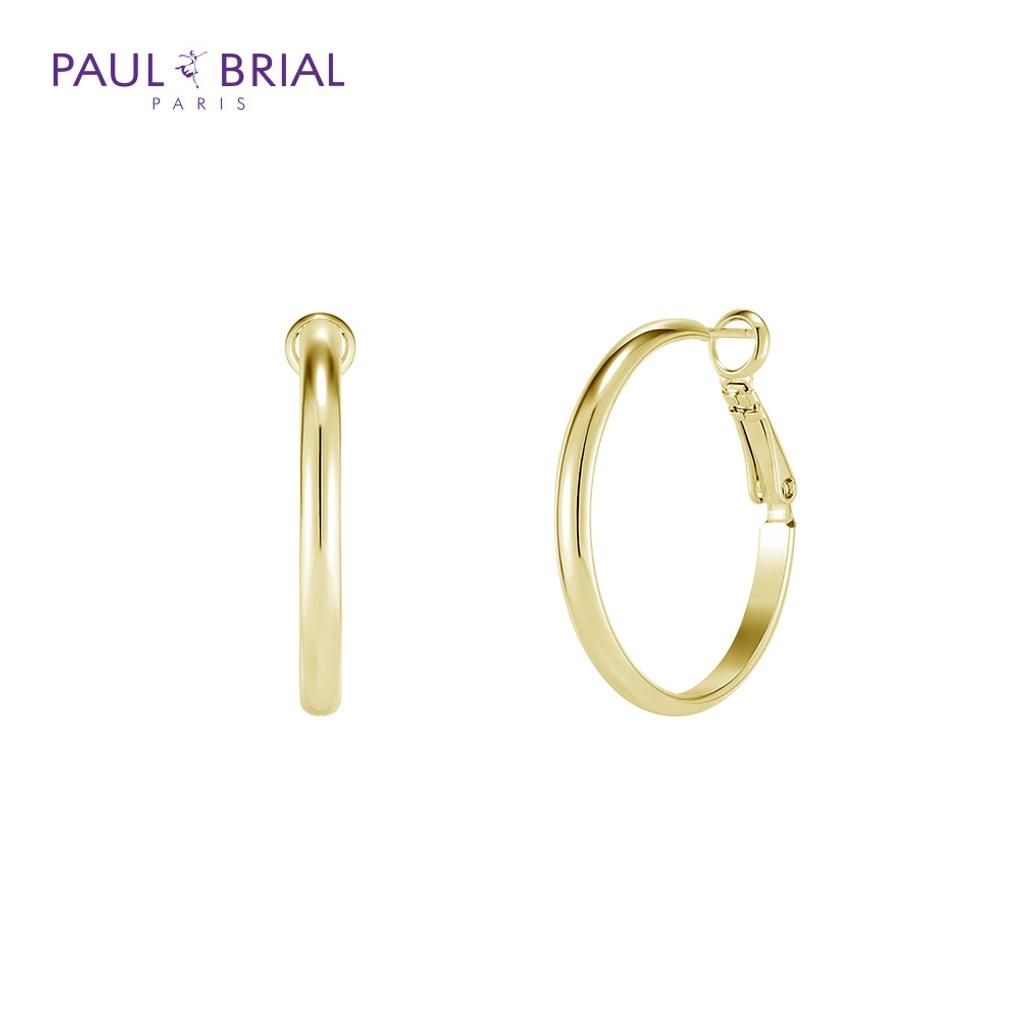 PAULBRIAL PYBE0121 (YG) Minja Hoop Earrings