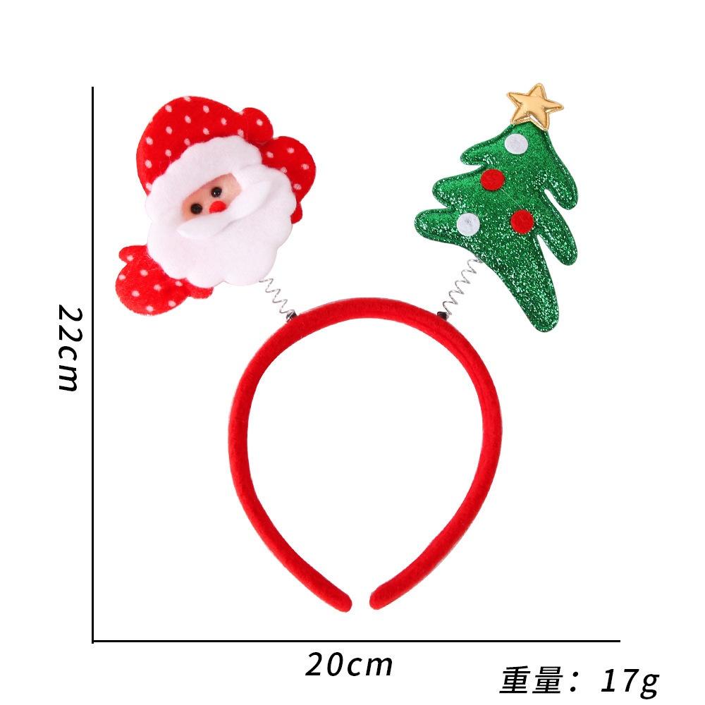 Christmas Party Butterfly Bow Headband Festive Hair Accessory For Children