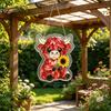 Suncatcher Stained Glass Puzzle Acrylic Pendant Light Refraction Window Hanging Jigsaw for Home Decor