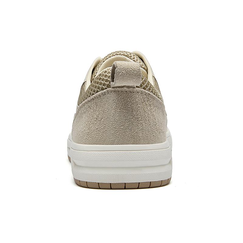 Classic Men's Leather Casual Lace Up Round Toe Climbing Shoes Men's Outdoor Walking Breathable Outdoor School Flats Shoes