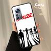 Gorillaz Anime Phone Case For Xiaomi Poco F7 Mi 14 Ultra 15 13 12 Pro 11T 10T 12T Pro 12X 11i 11 10 Lite 5G 9 8 Cover Capa Coque